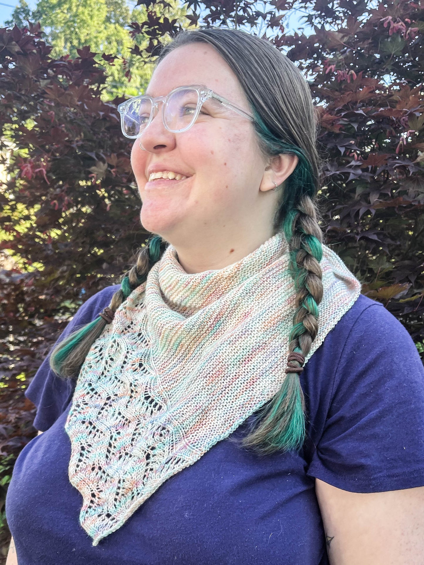 Uranium Shawl Pattern