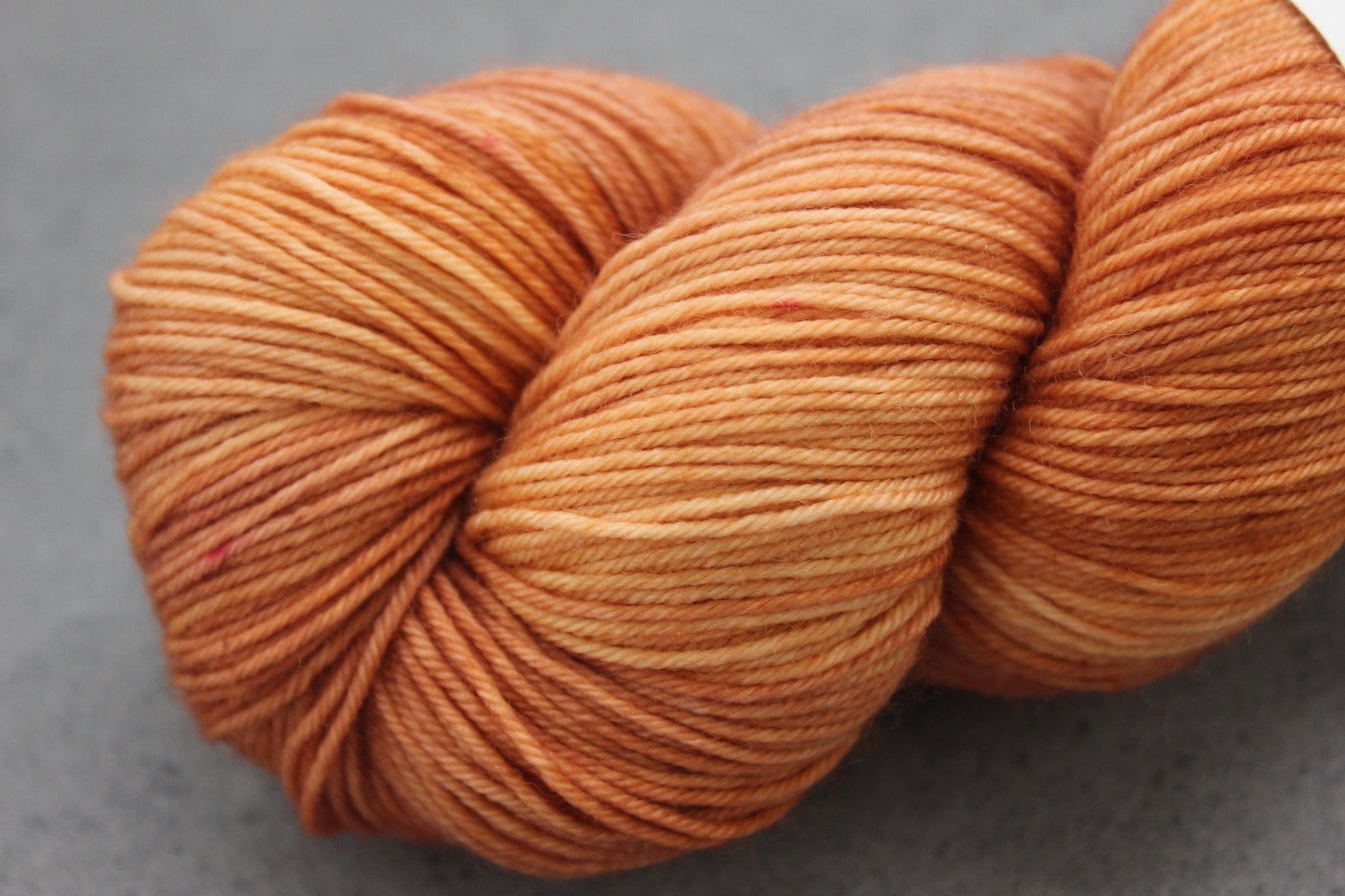 Closeup of our Absolutely Squashed It yarn.