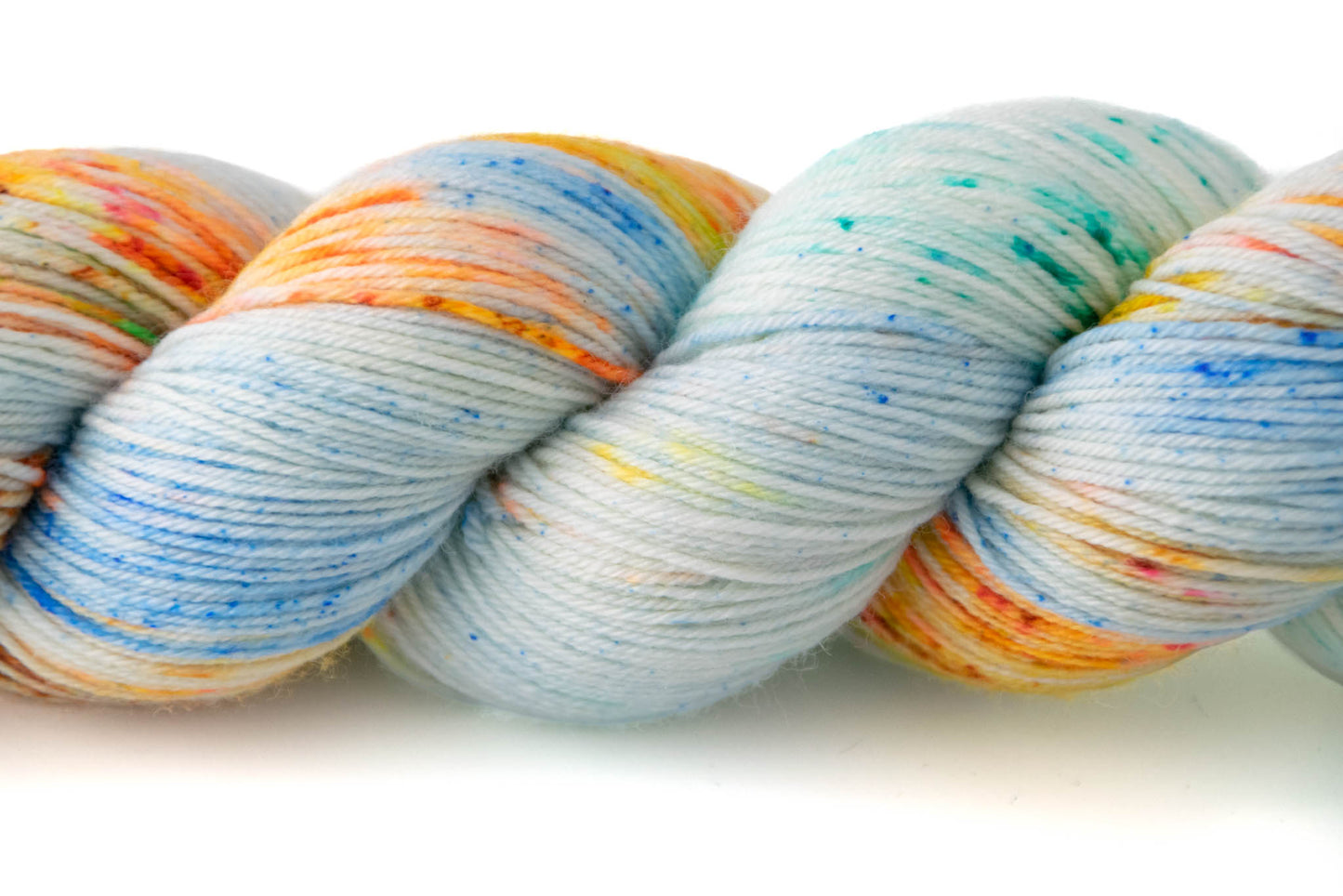 Closeup on the bright speckles of There You Are Fish.