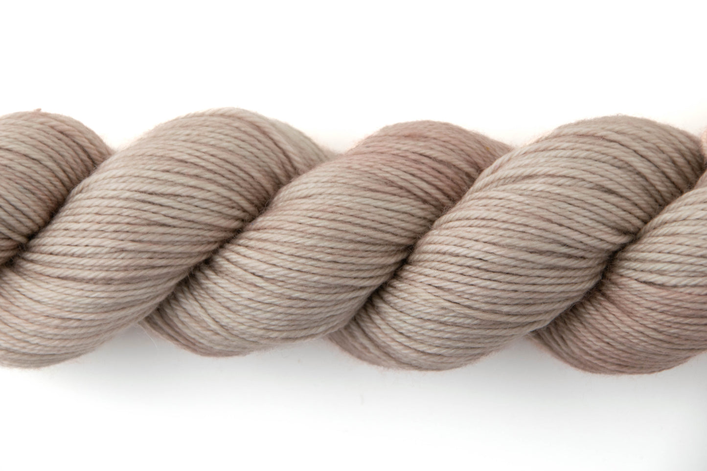 Close view of tonal texture of yarn.