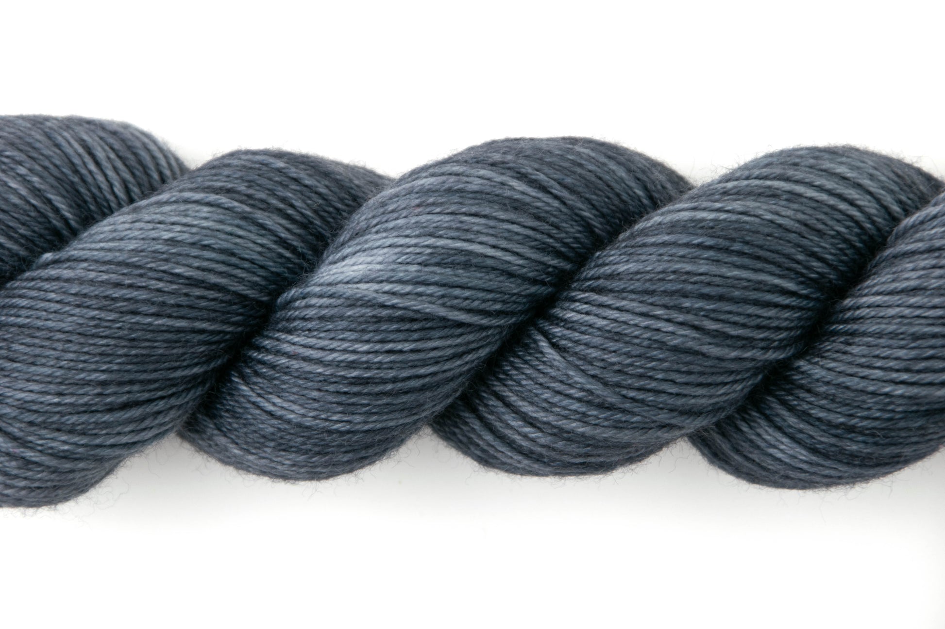 Close view of tonal texture of yarn.